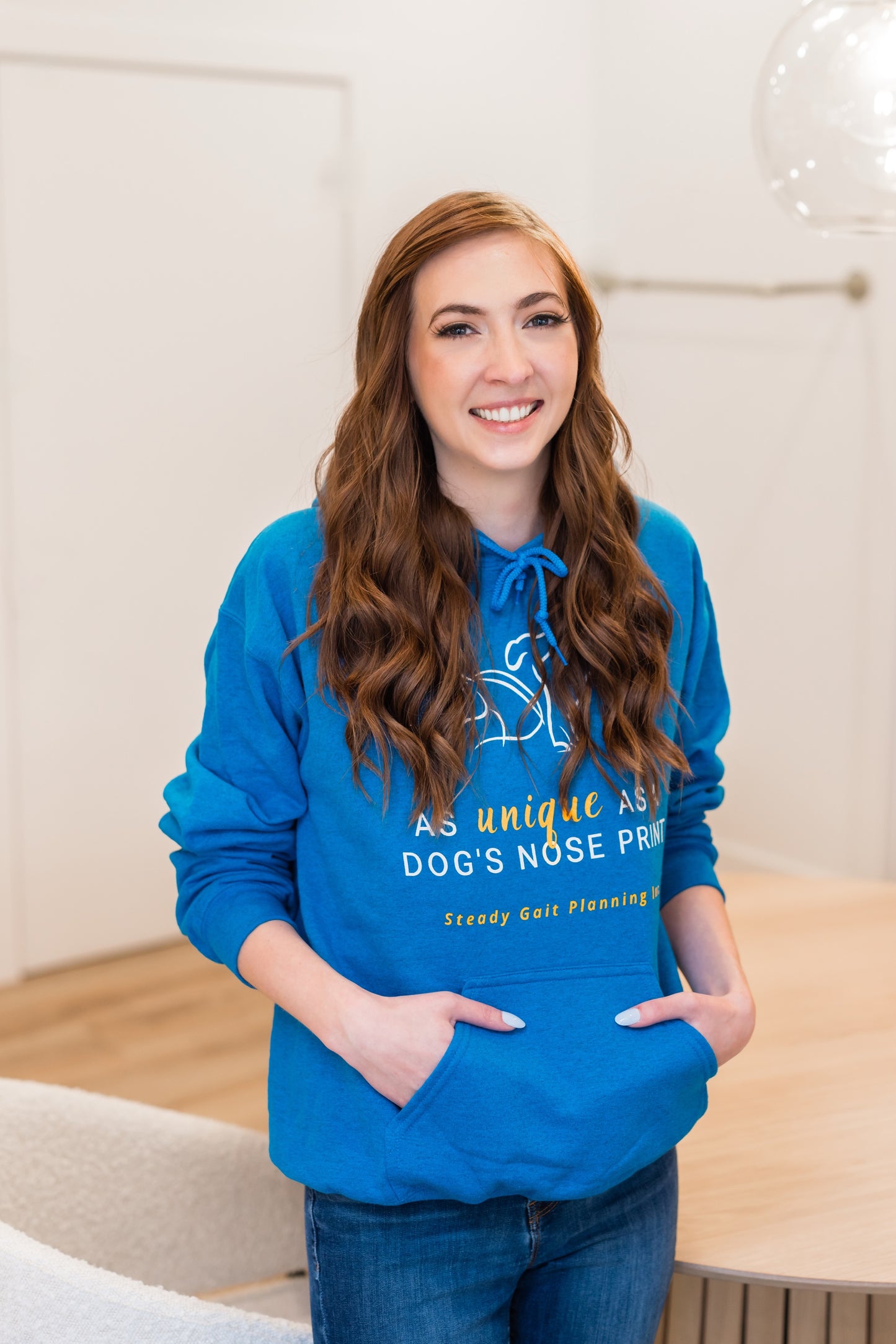Unique as a Dog's Nose Print Hoodie