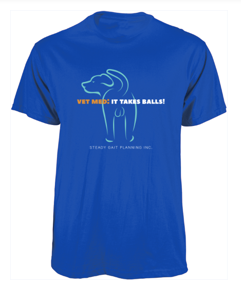 Vet Med: It Takes Balls! T-Shirts