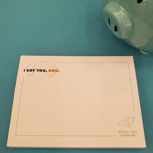 I Got You, Boo Notepad